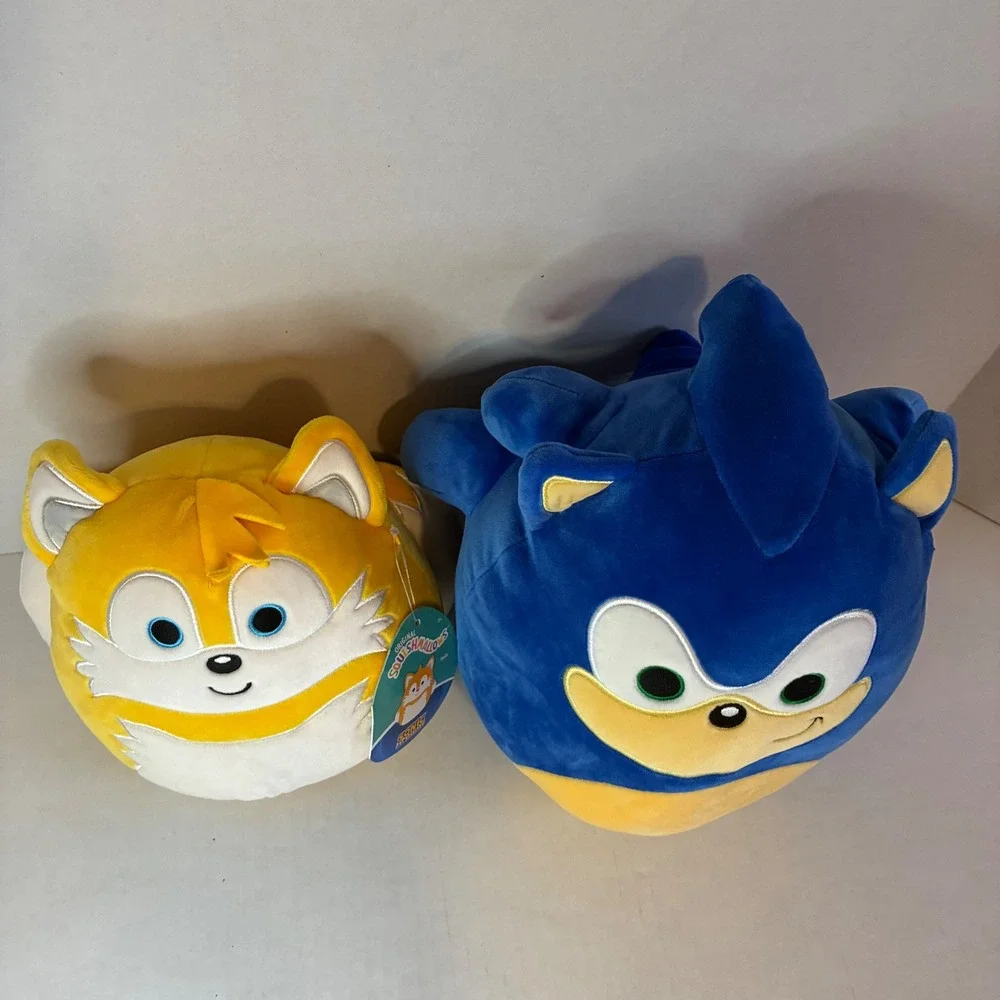 Squishmallows Sonic the Hedgehog and Tails Plush Set 10